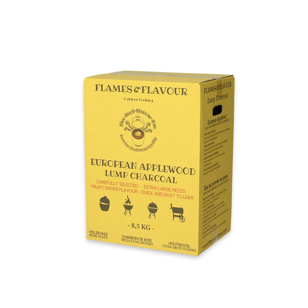 8,5 KG Europees Appelhout Houtskool