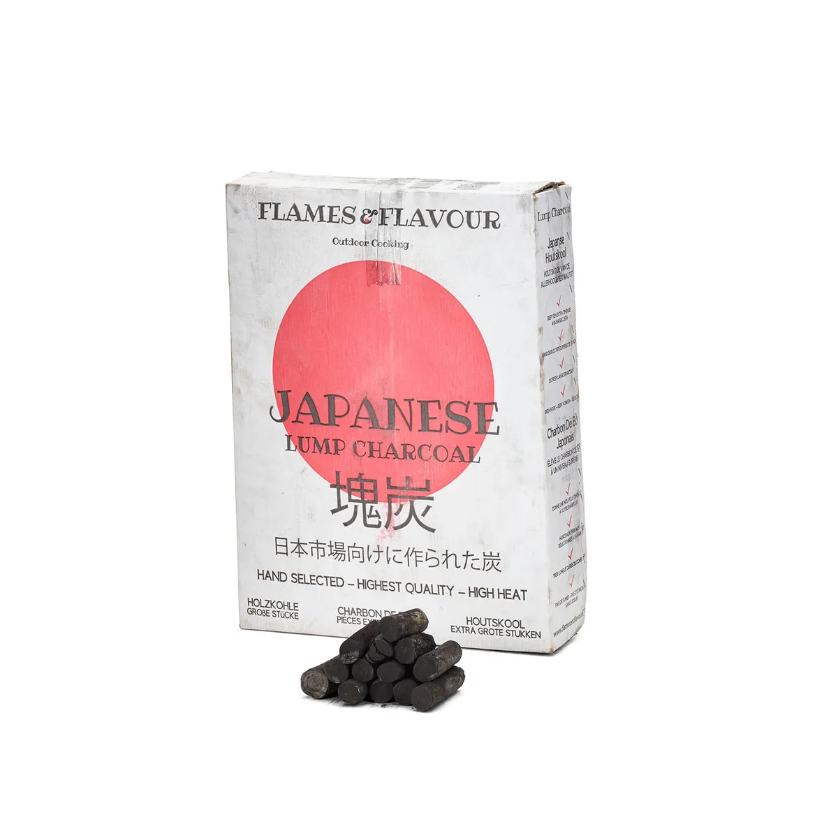 8,5 KG Japanse White Binchotan Houtskool Eucalyptus
