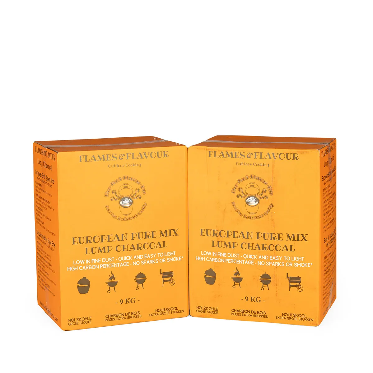 18KG Europees Pure Mix Houtskool