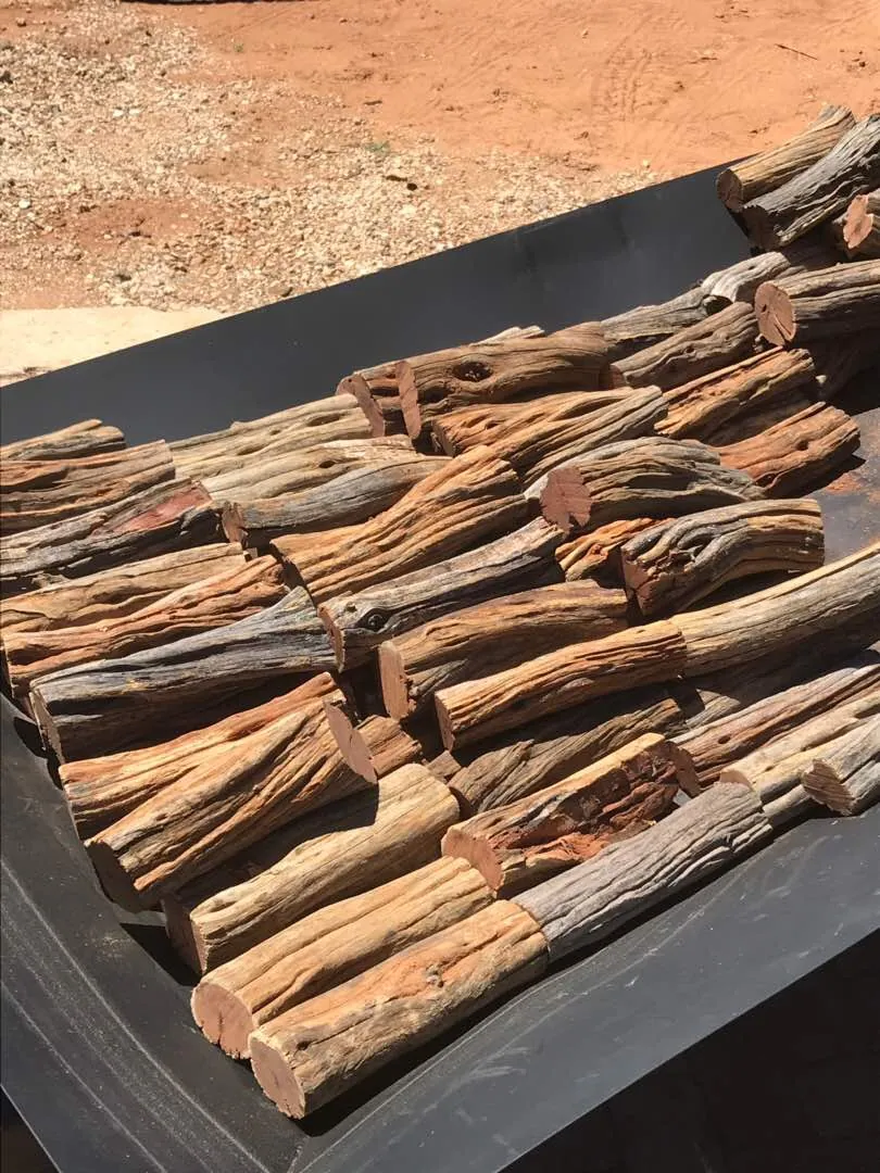 Namibiaans Sekelbos Braaihout